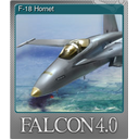 F-18 Hornet (Foil Trading Card)