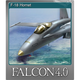 F-18 Hornet (Foil Trading Card)