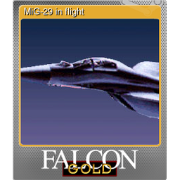 MiG-29 in flight (Foil)