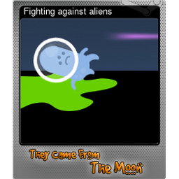 Fighting against aliens (Foil)