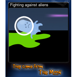 Fighting against aliens