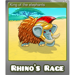King of the elephants (Foil Trading Card)