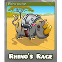 Rhino warrior (Foil Trading Card)