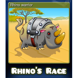 Rhino warrior (Trading Card)
