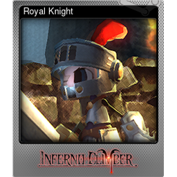 Royal Knight (Foil Trading Card)