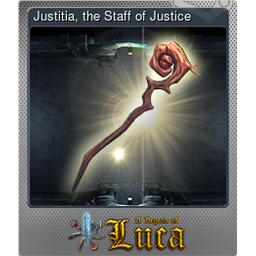 Justitia, the Staff of Justice (Foil)