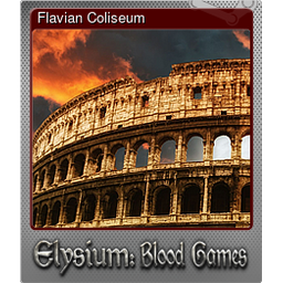 Flavian Coliseum (Foil Trading Card)