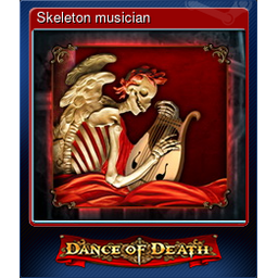 Skeleton musician