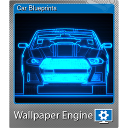 Car Blueprints (Foil)