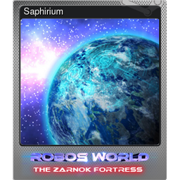 Saphirium (Foil Trading Card)