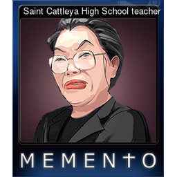 Saint Cattleya High School teacher