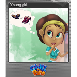 Young girl (Foil)