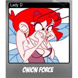 Lady D (Foil Trading Card)