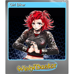 Girl Biker (Foil)