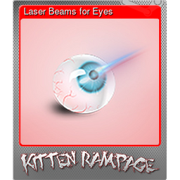 Laser Beams for Eyes (Foil)
