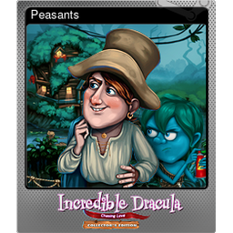 Peasants (Foil Trading Card)