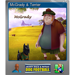 McGrady & Terrier (Foil Trading Card)