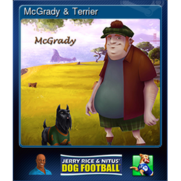 McGrady & Terrier (Trading Card)