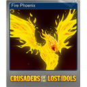 Fire Phoenix (Foil Trading Card)