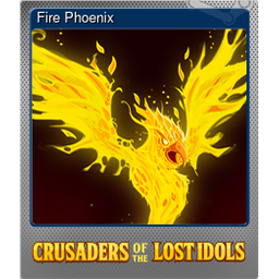 Fire Phoenix (Foil Trading Card)