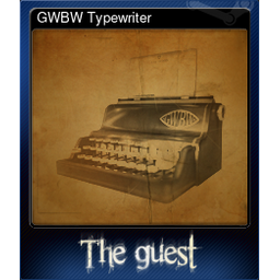 GWBW Typewriter