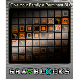 Give Your Family a Perminant BLOCK Afro (Foil)