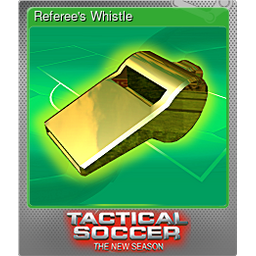 Referees Whistle (Foil)