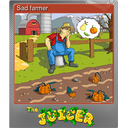 Sad farmer (Foil)