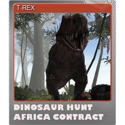 T-REX (Foil Trading Card)