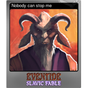 Nobody can stop me (Foil)