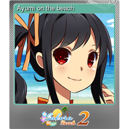 Ayumi on the beach (Foil)