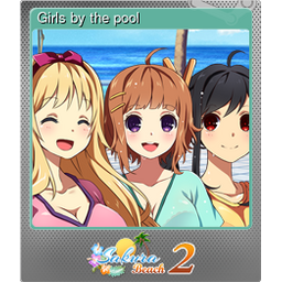 Girls by the pool (Foil)