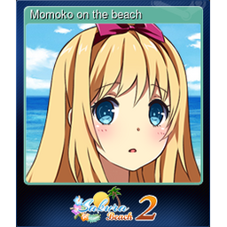 Momoko on the beach