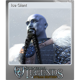 Ice Giant (Foil Trading Card)