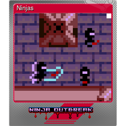 Ninjas (Foil Trading Card)