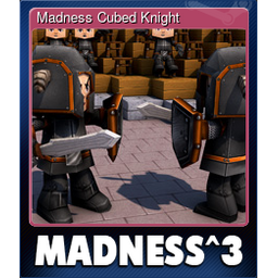 Madness Cubed Knight (Trading Card)
