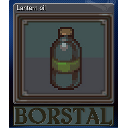 Lantern oil