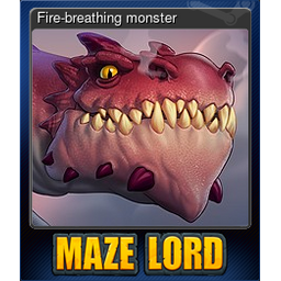 Fire-breathing monster