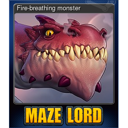 Fire-breathing monster