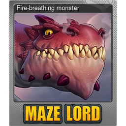 Fire-breathing monster (Foil)