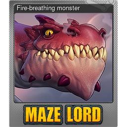 Fire-breathing monster (Foil)