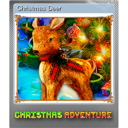Christmas Deer (Foil)