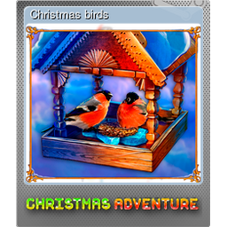 Christmas birds (Foil)
