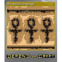Forgotten language (Foil)