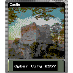 Castle (Foil Trading Card)