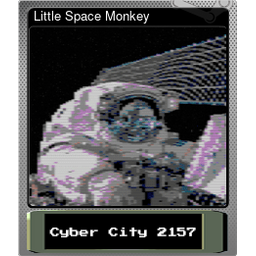 Little Space Monkey (Foil)