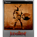 Demon (Foil Trading Card)
