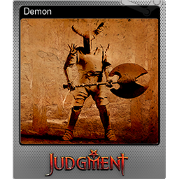 Demon (Foil Trading Card)