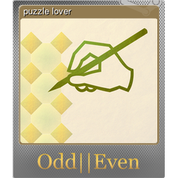 puzzle lover (Foil)