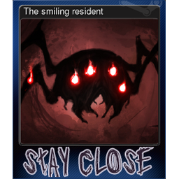 The smiling resident